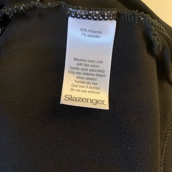 Slazenger black half zip pull over size large in excellent used condition - Picture 7 of 7